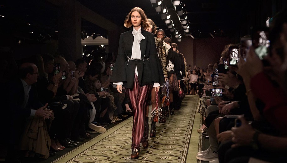 Burberry’s see-now, buy-now show at London Fashion Week